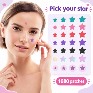 Spotlight Stars™ Pimple Patches